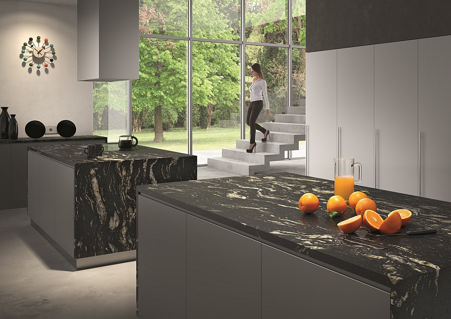 china Cosmic Black Granite Countertops