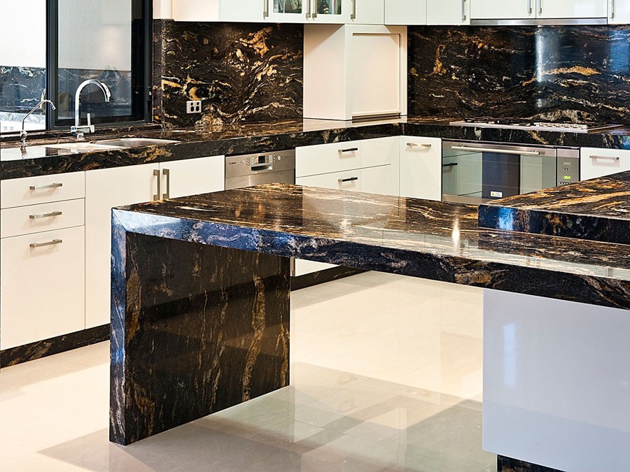 Cosmic Black Granite for Kitchen
