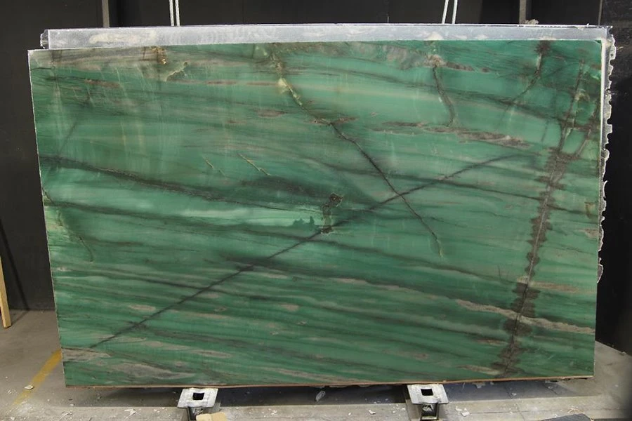 Emerald Green Quartzite Slab 01
