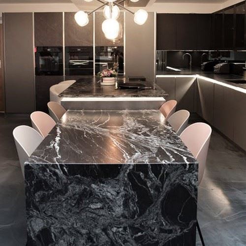 Sensa Black Beauty Granite Kitchen Top