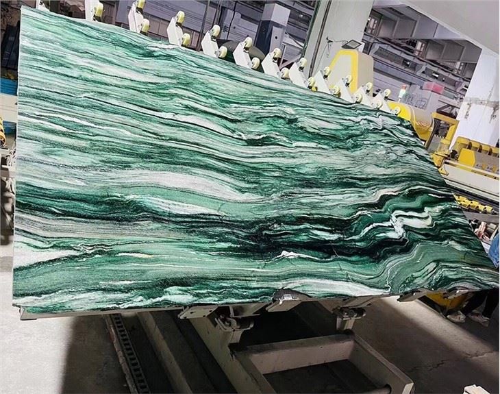 Masi Quartzite Slab Polishing